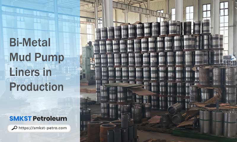 Bi-Metal Mud Pump Liners in Production