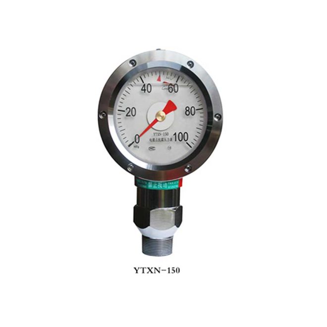 Electric contact pressure gauge