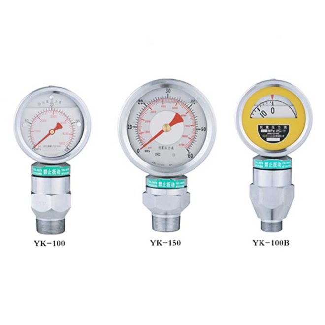 Oil field pressure gauge