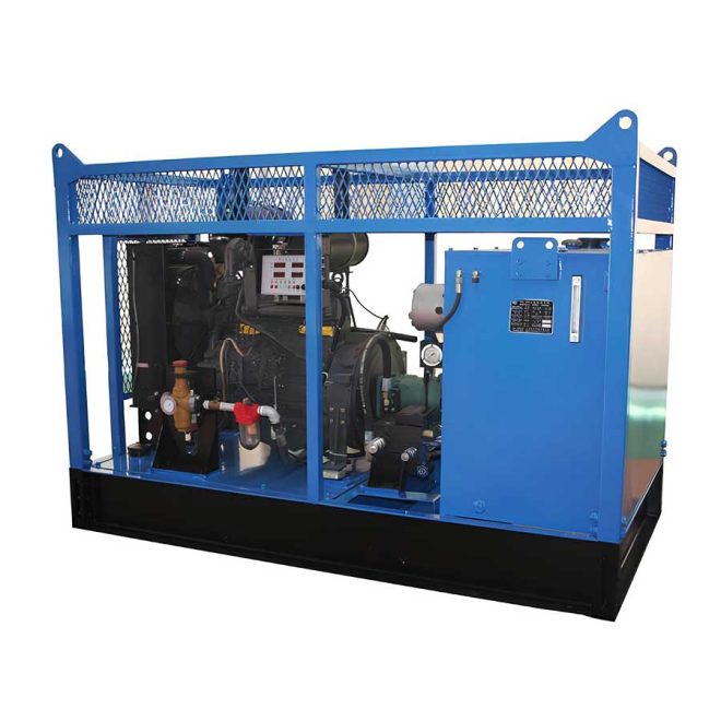 Hydraulic power unit - YZC-120II (diesel engine)