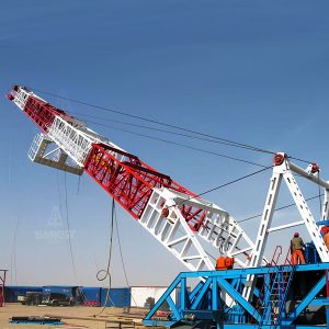 1000HP Land Rig (Skid-Mounted) ZJ40D - with AC-SCR-DC Drive - SMKST Petro