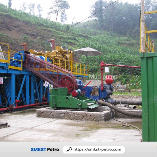 Mud pump - used land rig part from SMKST