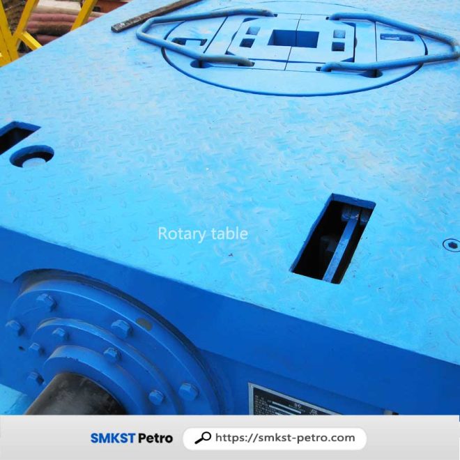 Rotary table of used land rig - SMKST