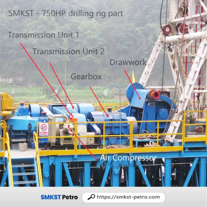 SMKST - 750HP drilling rig - boring equipment