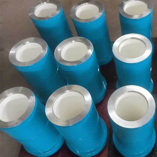 Ceramic mud pump liners